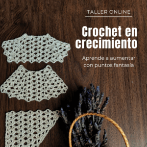 CROCHET EN CRECIMIENTO: Aprende a aumentar puntos fantasía - Básico